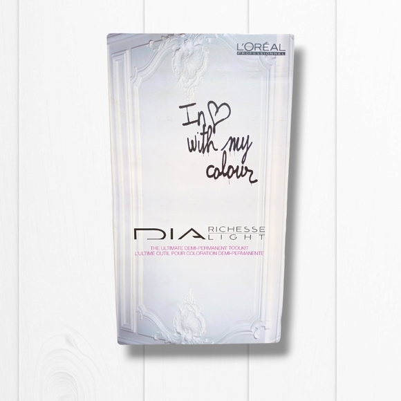 L'Oreal Professionnel DIARichesse 2 Tubes Ammonia-Free 5RVC Intense  Mahogany - Picture 15 of 16